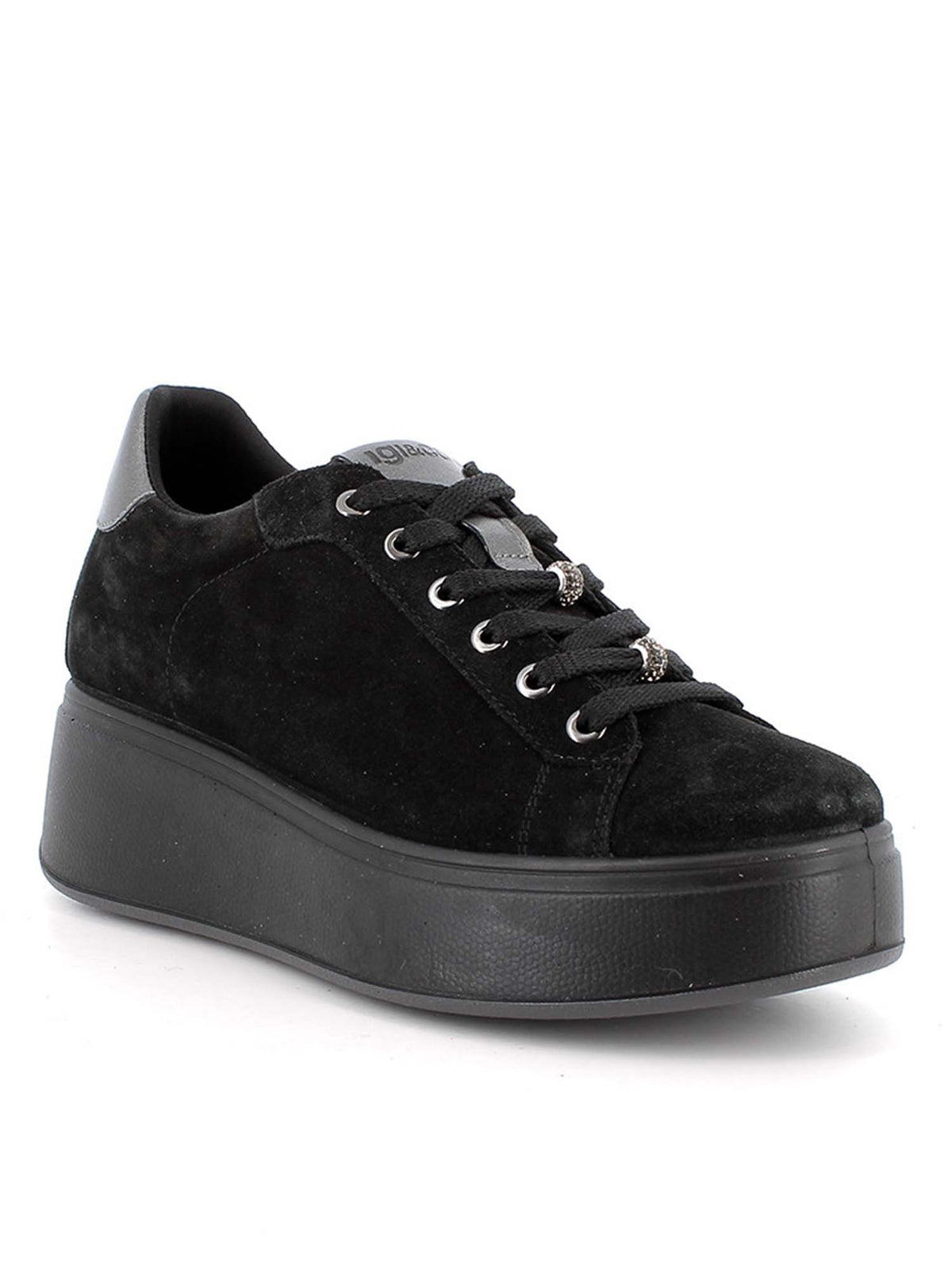 Igi&co ally sneakers da donna nero