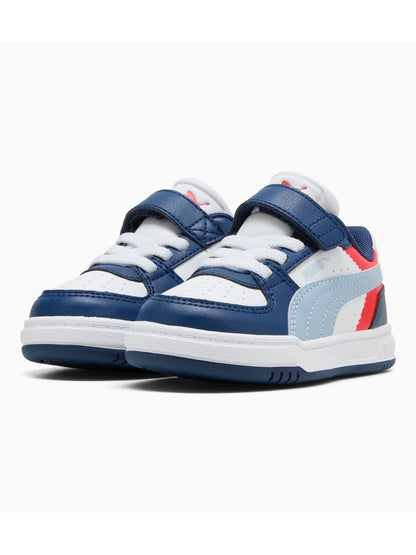 Puma caven iii block sneakers td da bambino/a bianco-blu
