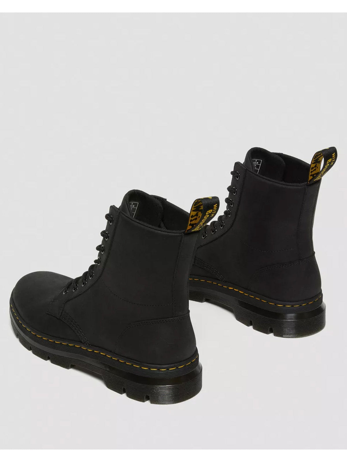 Dr martens combs anfibio da uomo nero