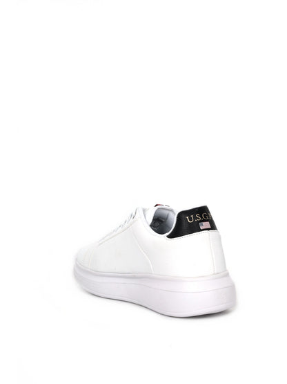 Us grand polo sneake sneakers da uomo bianco-nero
