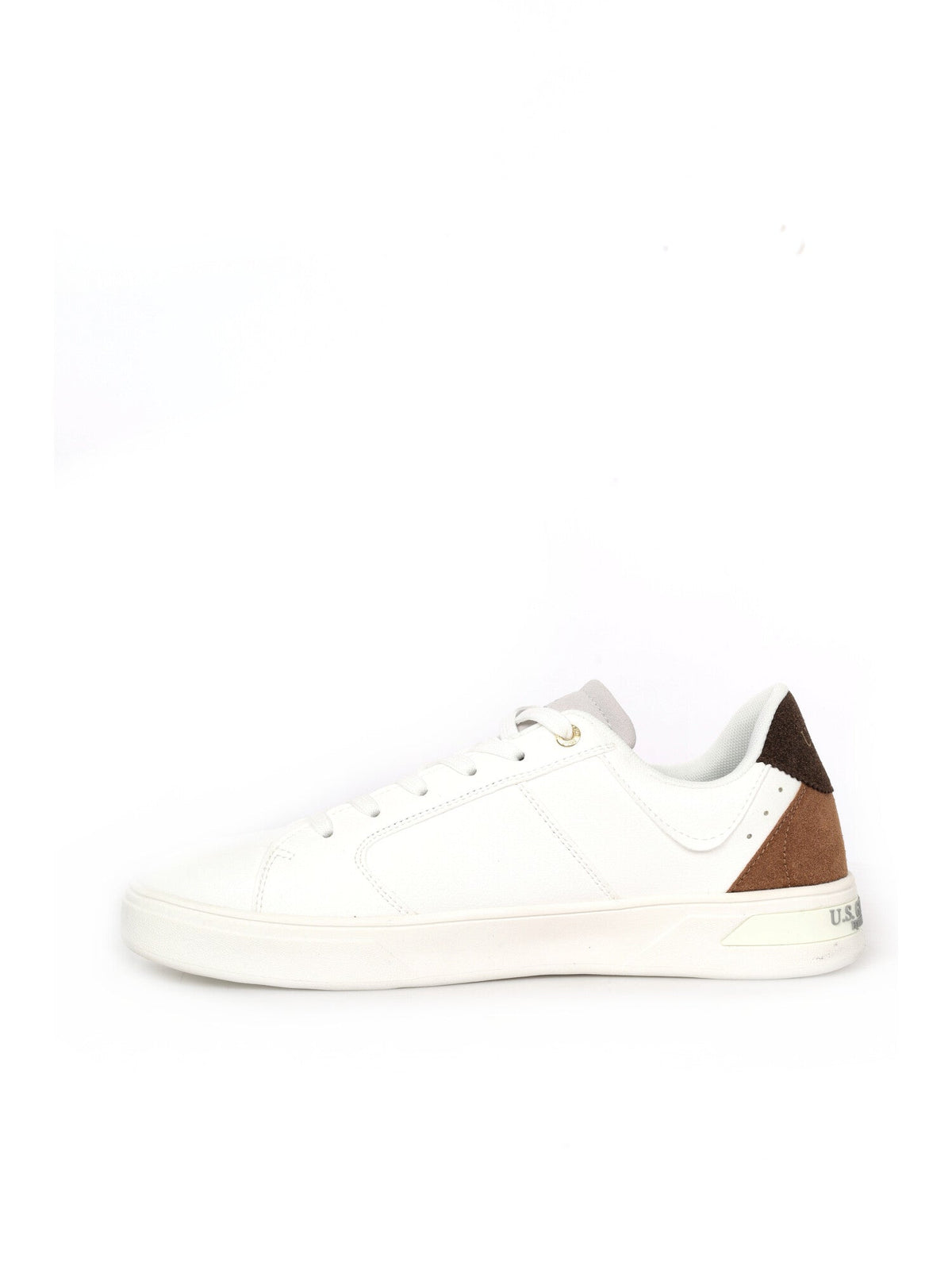Us grand polo sneake sneakers da uomo bianco-marrone