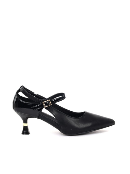 M. burani decollete decollete' da donna nero