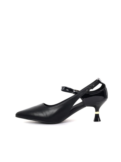 M. burani decollete decollete' da donna nero