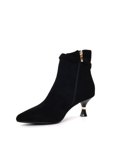 M. burani stivaletto stivale da donna nero