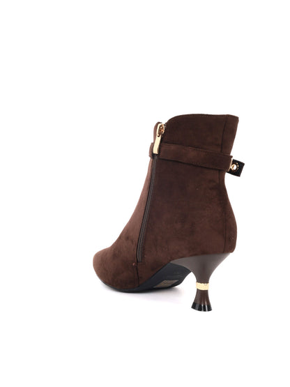 M. burani stivaletto stivale da donna marrone