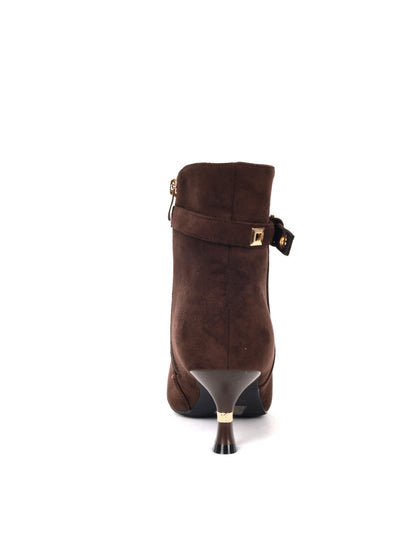 M. burani stivaletto stivale da donna marrone
