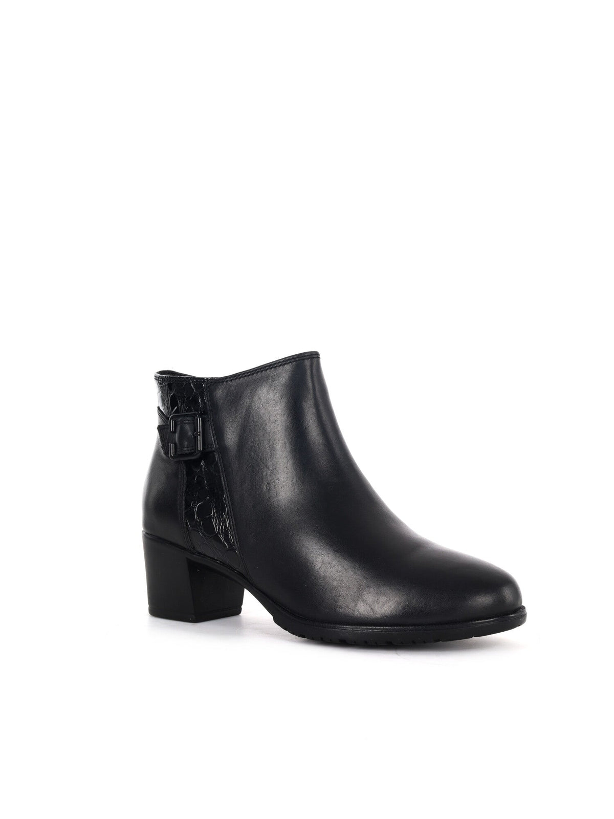 Shoelab stivaletto stivale da donna nero