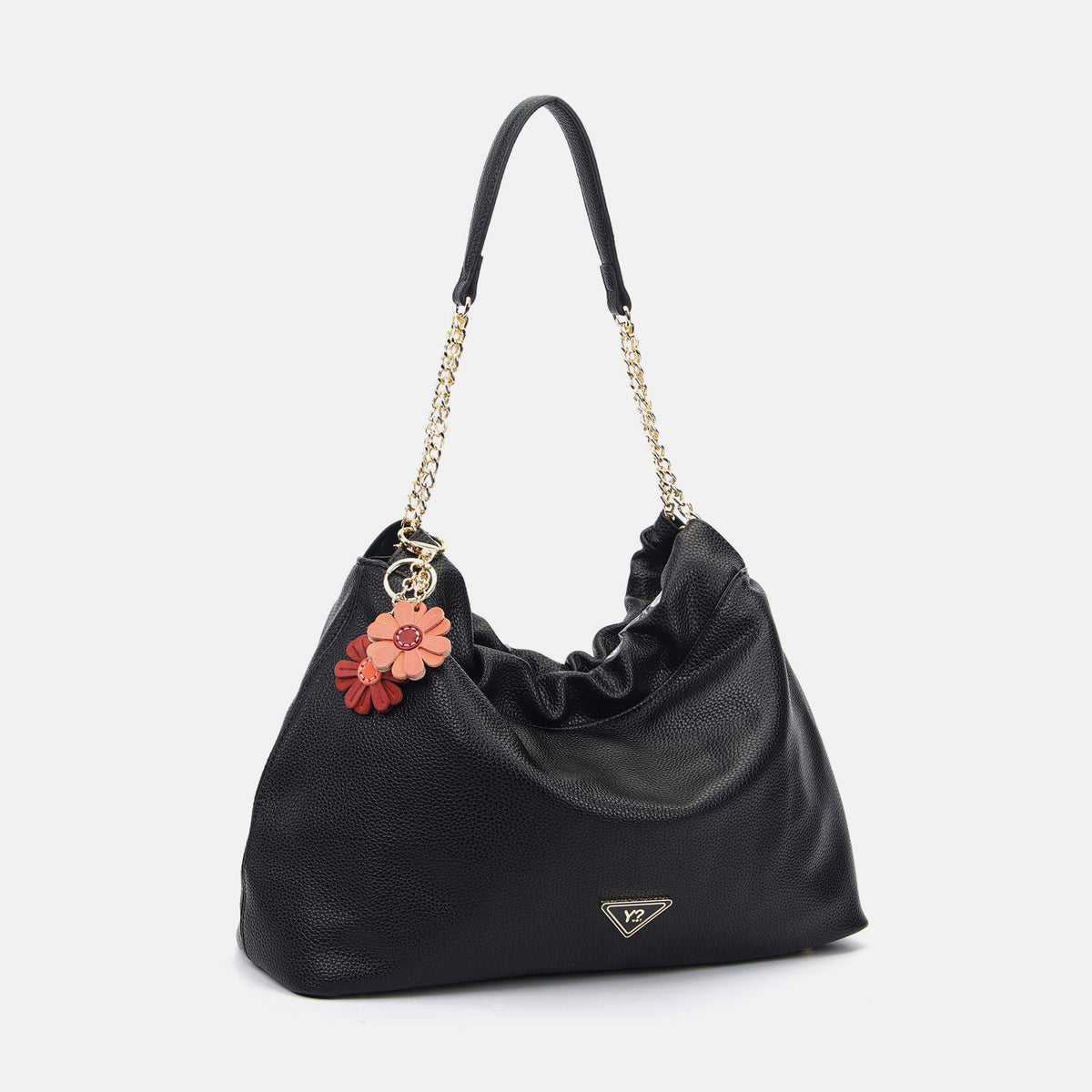 Y-not hobo borsa da unisex nero