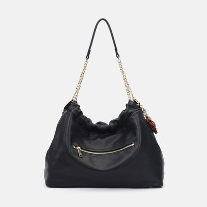 Y-not hobo borsa da unisex nero