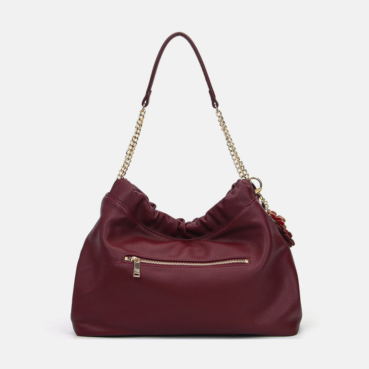 Y-not hobo borsa da unisex bordeaux