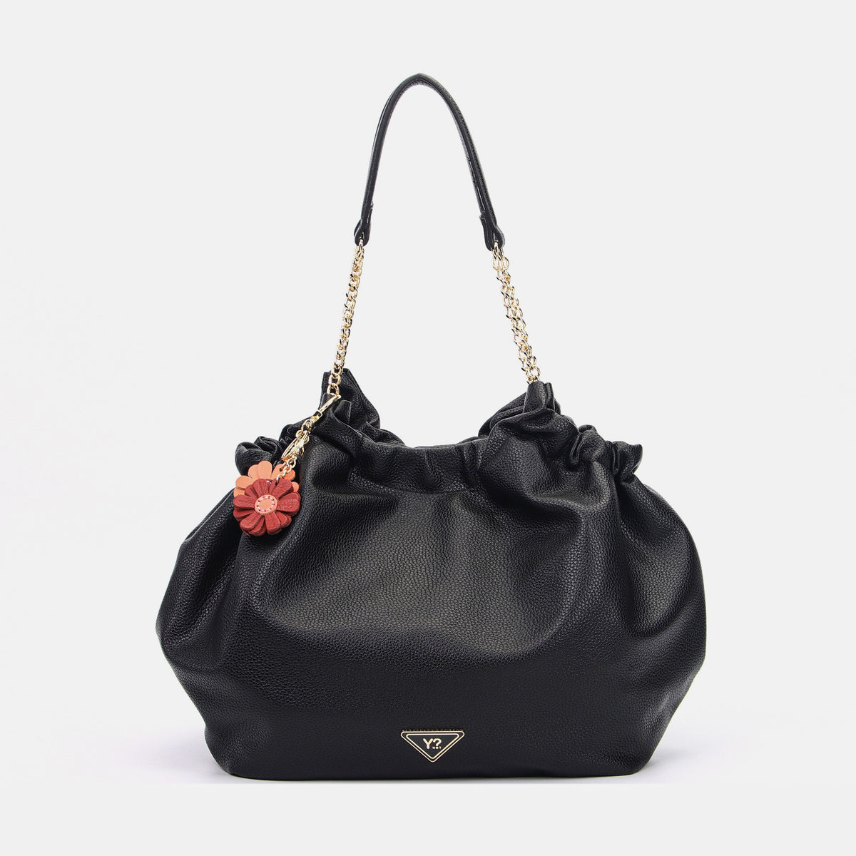 Y-not shopping big borsa da unisex nero