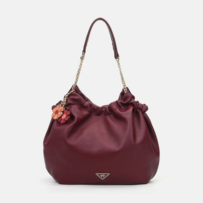 Y-not shopping big borsa da unisex bordeaux