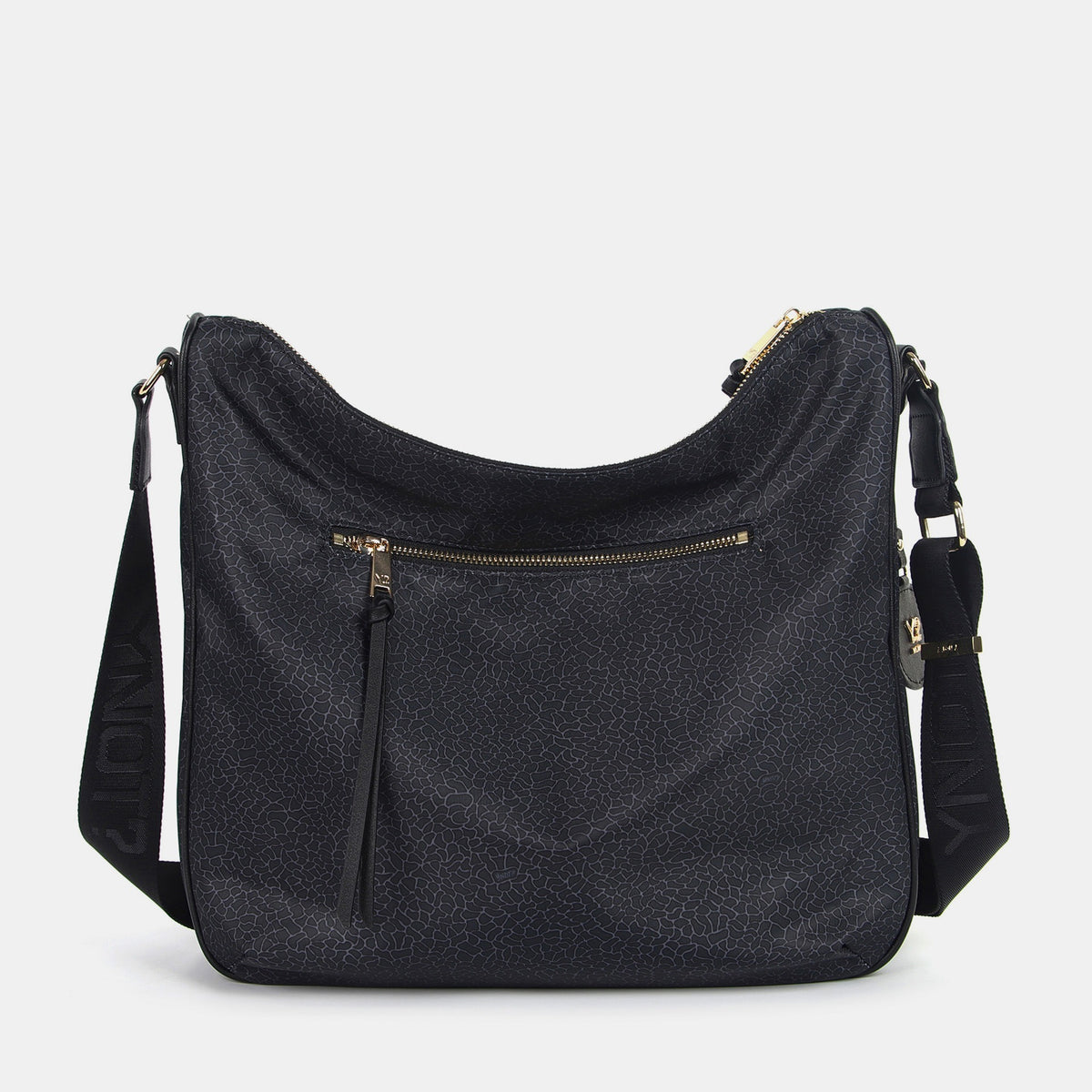Y-not hobo bag borsa da unisex nero