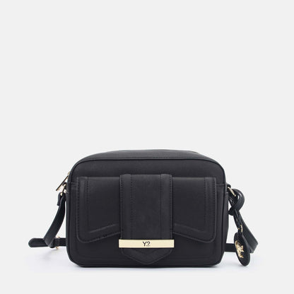 Y-not reporter borsa da unisex nero
