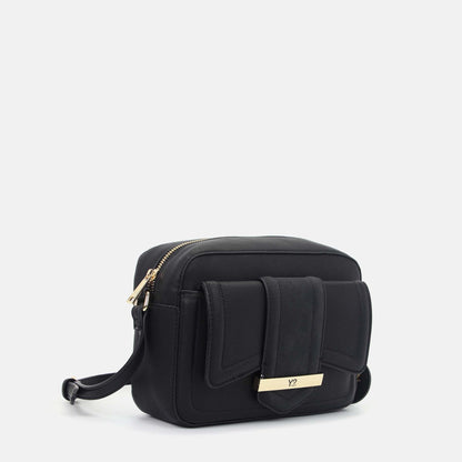 Y-not reporter borsa da unisex nero