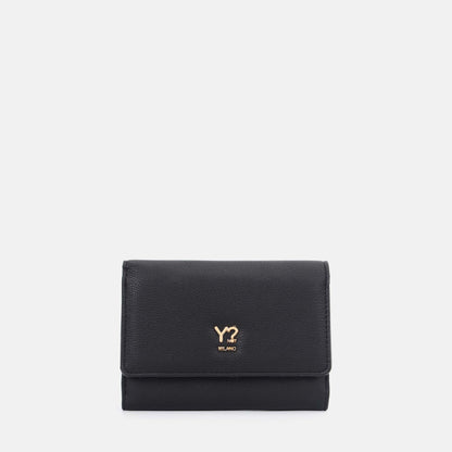 Y-not wallet portafogli da donna nero