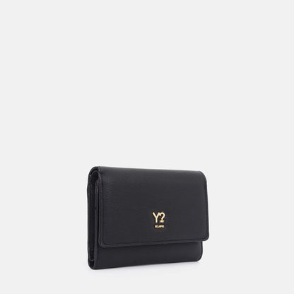 Y-not wallet portafogli da donna nero