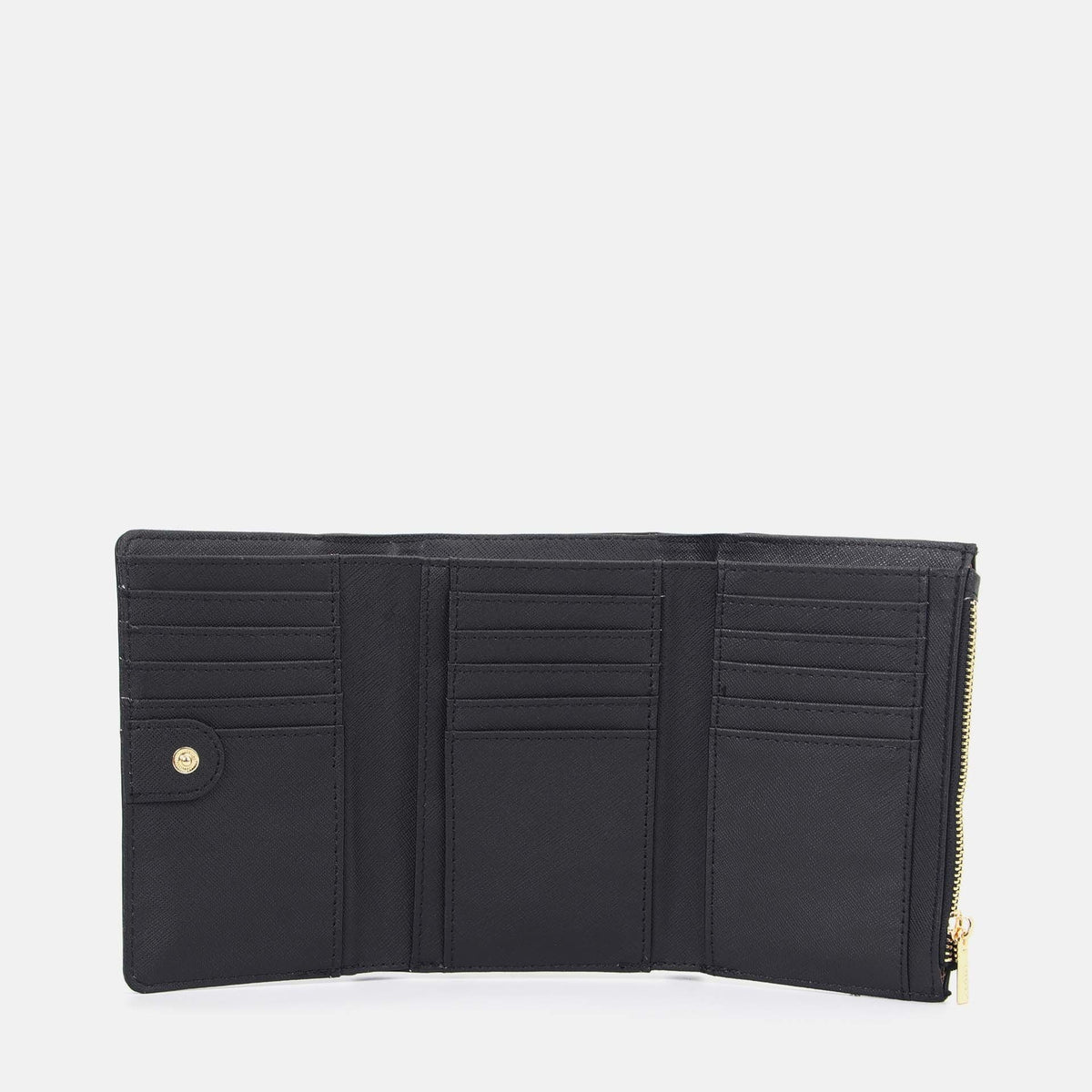 Y-not wallet portafogli da donna nero