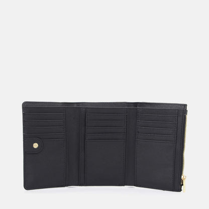 Y-not wallet portafogli da donna nero