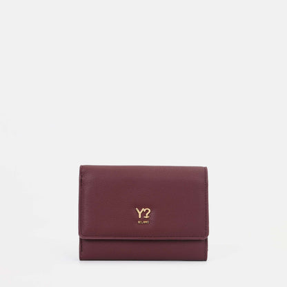 Y-not wallet portafogli da donna bordeaux