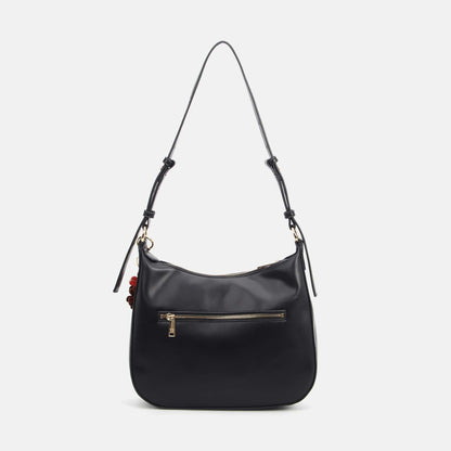 Y-not hobo medium borsa da unisex nero