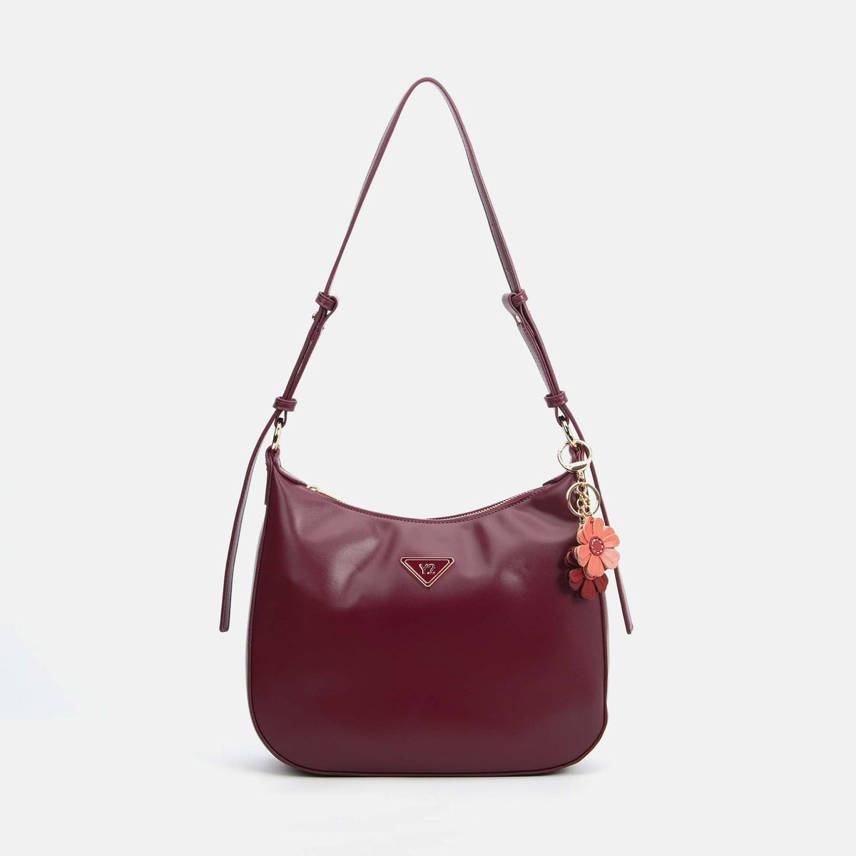 Y-not hobo medium borsa da unisex ciliegia