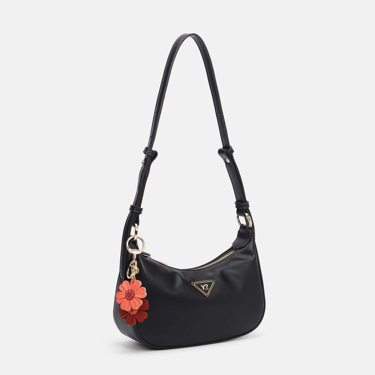 Y-not hobo small borsa da unisex nero