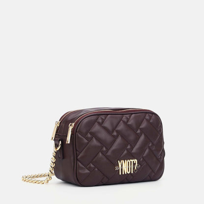 Y-not camera double borsa da unisex marrone