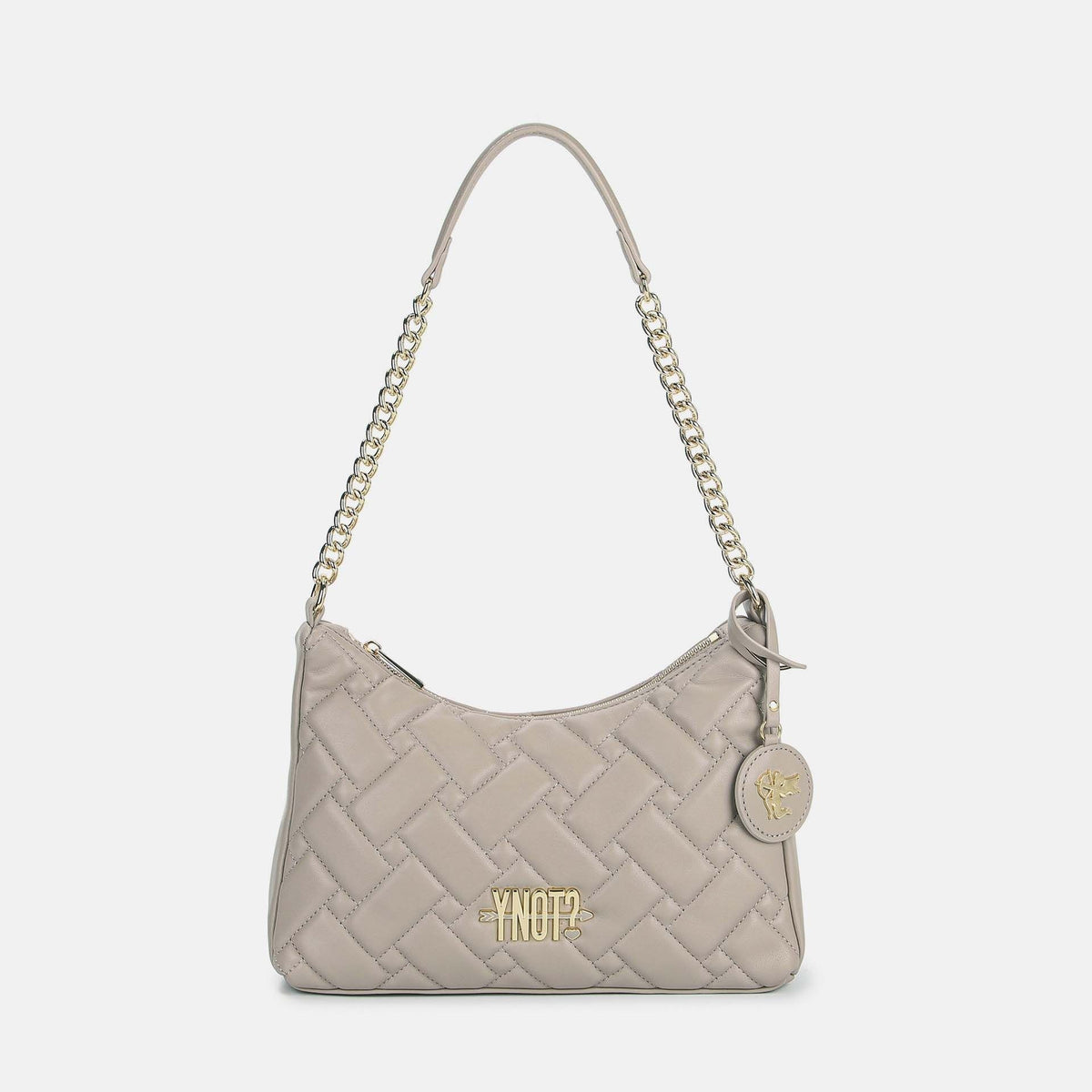 Y-not shoulder bag borsa da unisex panna