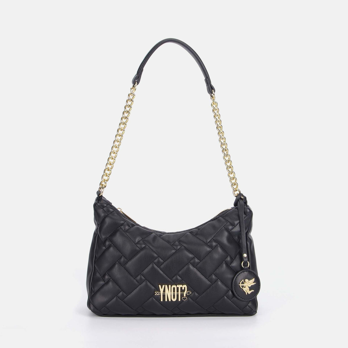 Y-not shoulder bag borsa da unisex nero