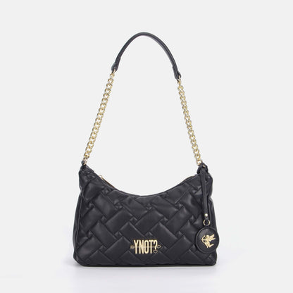 Y-not shoulder bag borsa da unisex nero