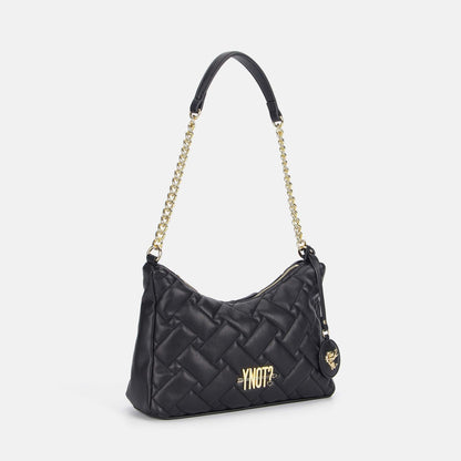Y-not shoulder bag borsa da unisex nero