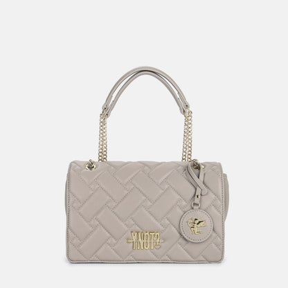 Y-not flap bag borsa da unisex panna