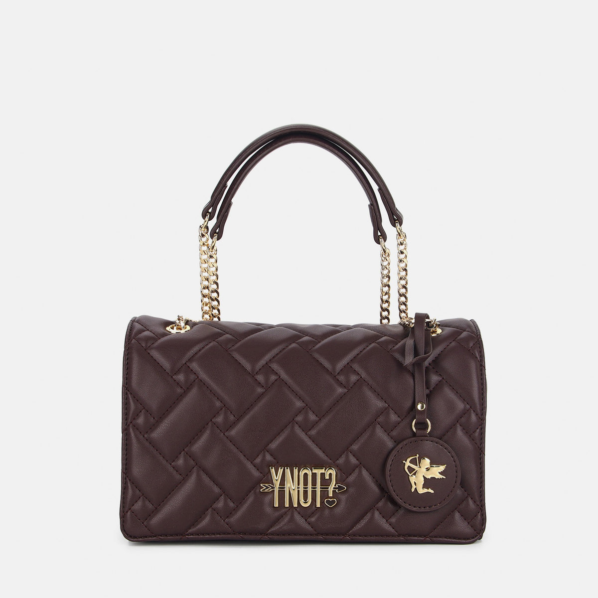 Y-not flap bag borsa da unisex moro