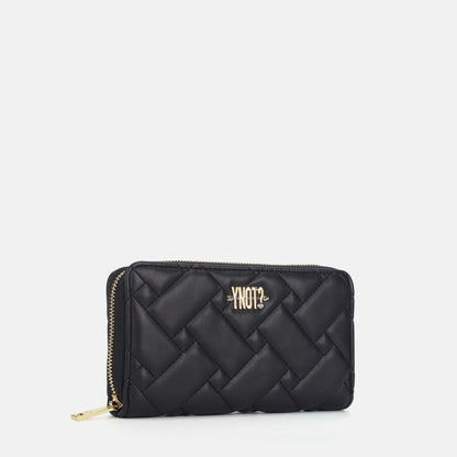 Y-not wallet portafogli da donna nero