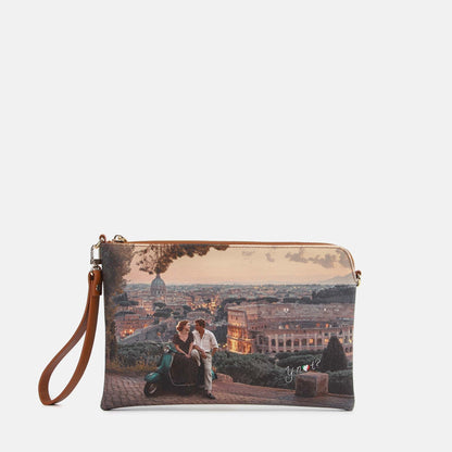 Y-not clutch borsa da unisex taupe