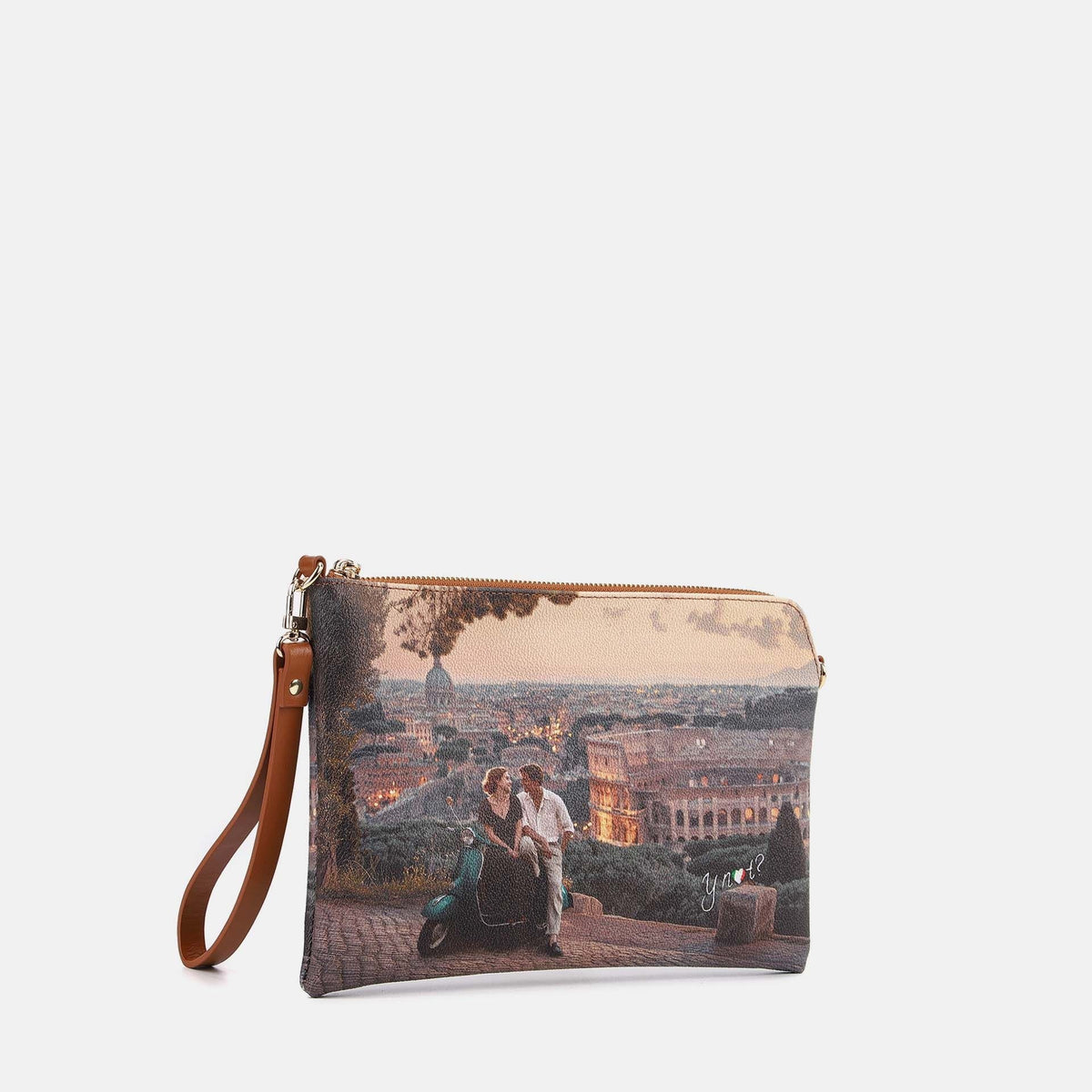 Y-not clutch borsa da unisex taupe