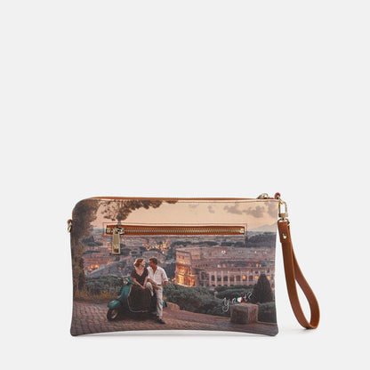 Y-not clutch borsa da unisex taupe