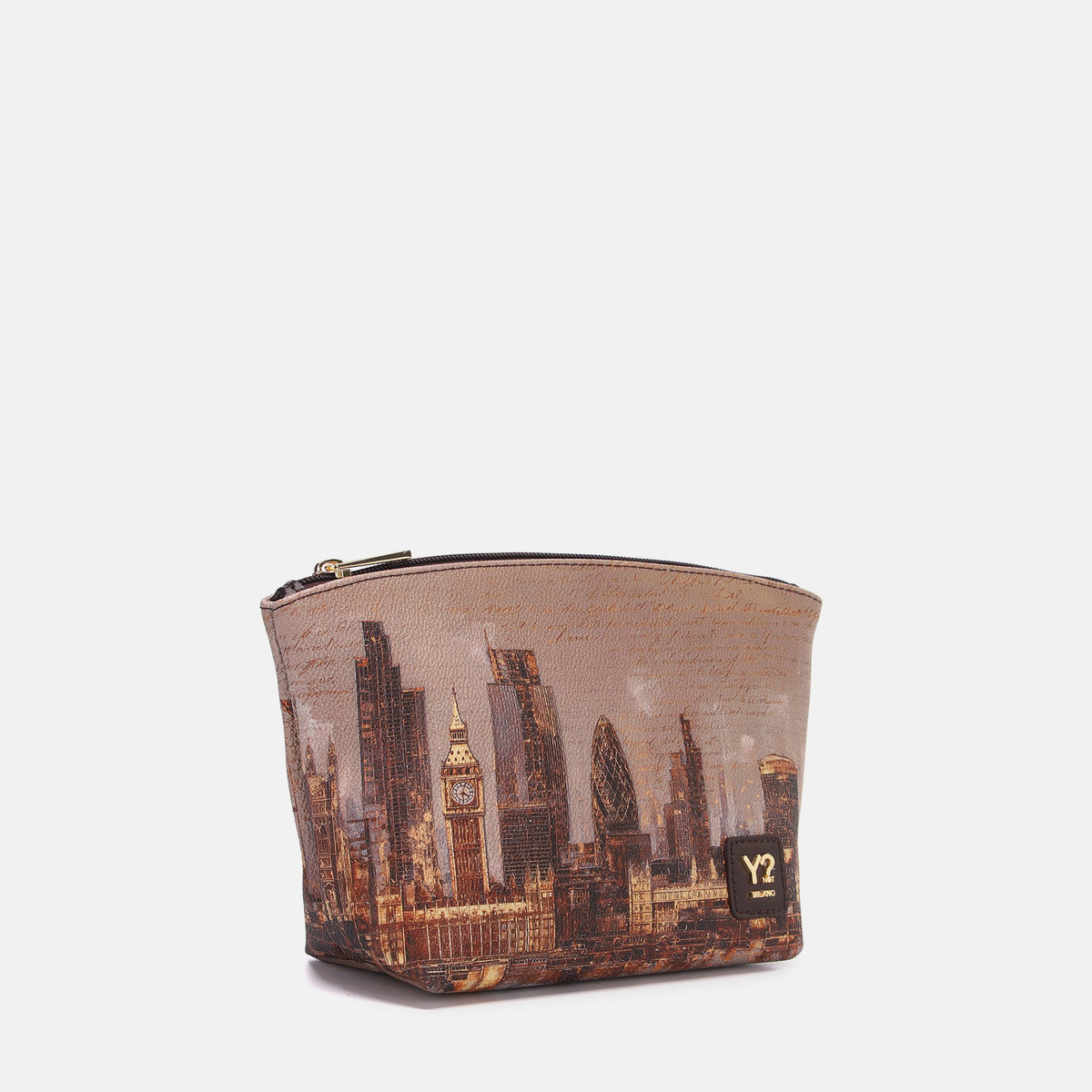 Y-not beauty case da unisex marrone