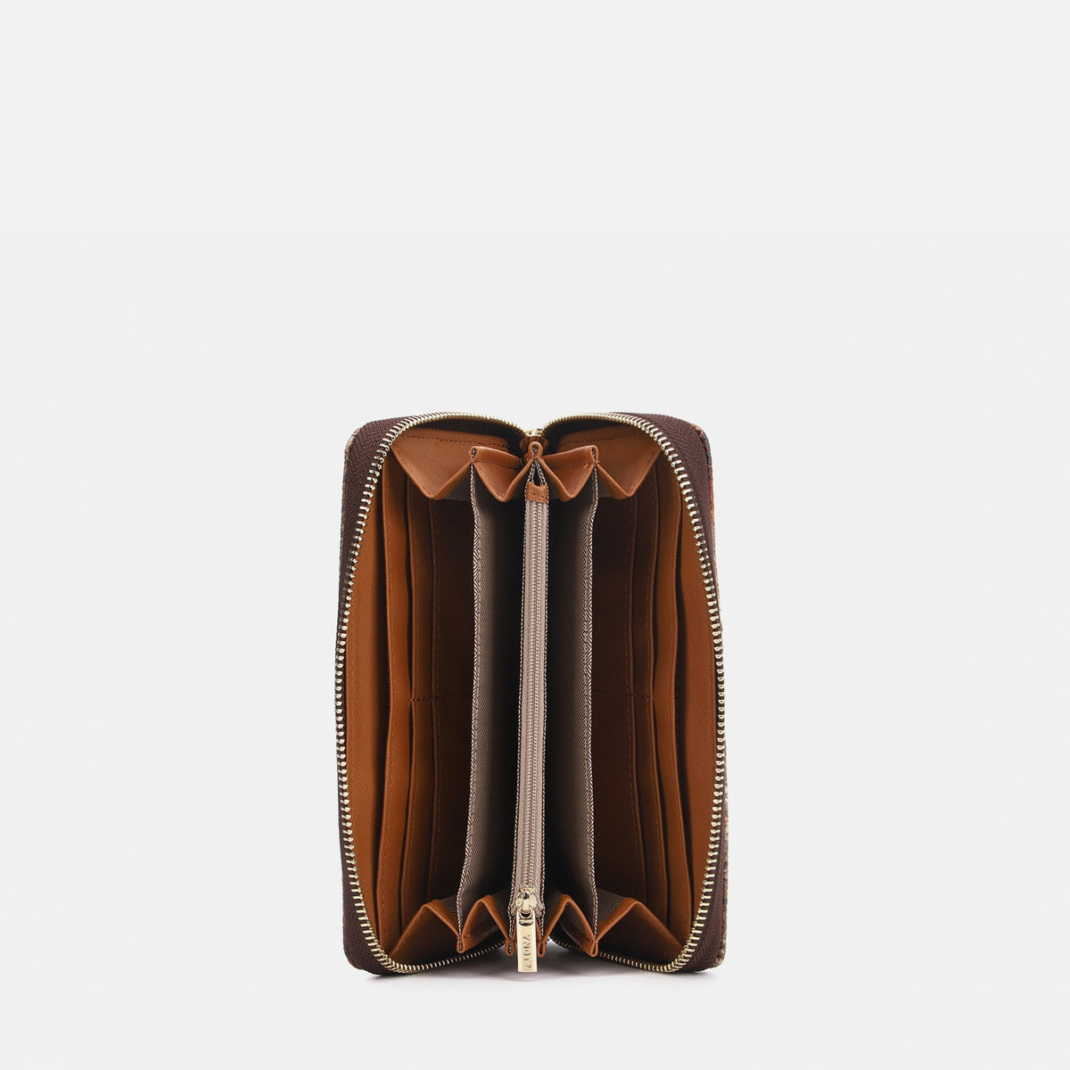 Y-not wallet portafogli da donna marrone