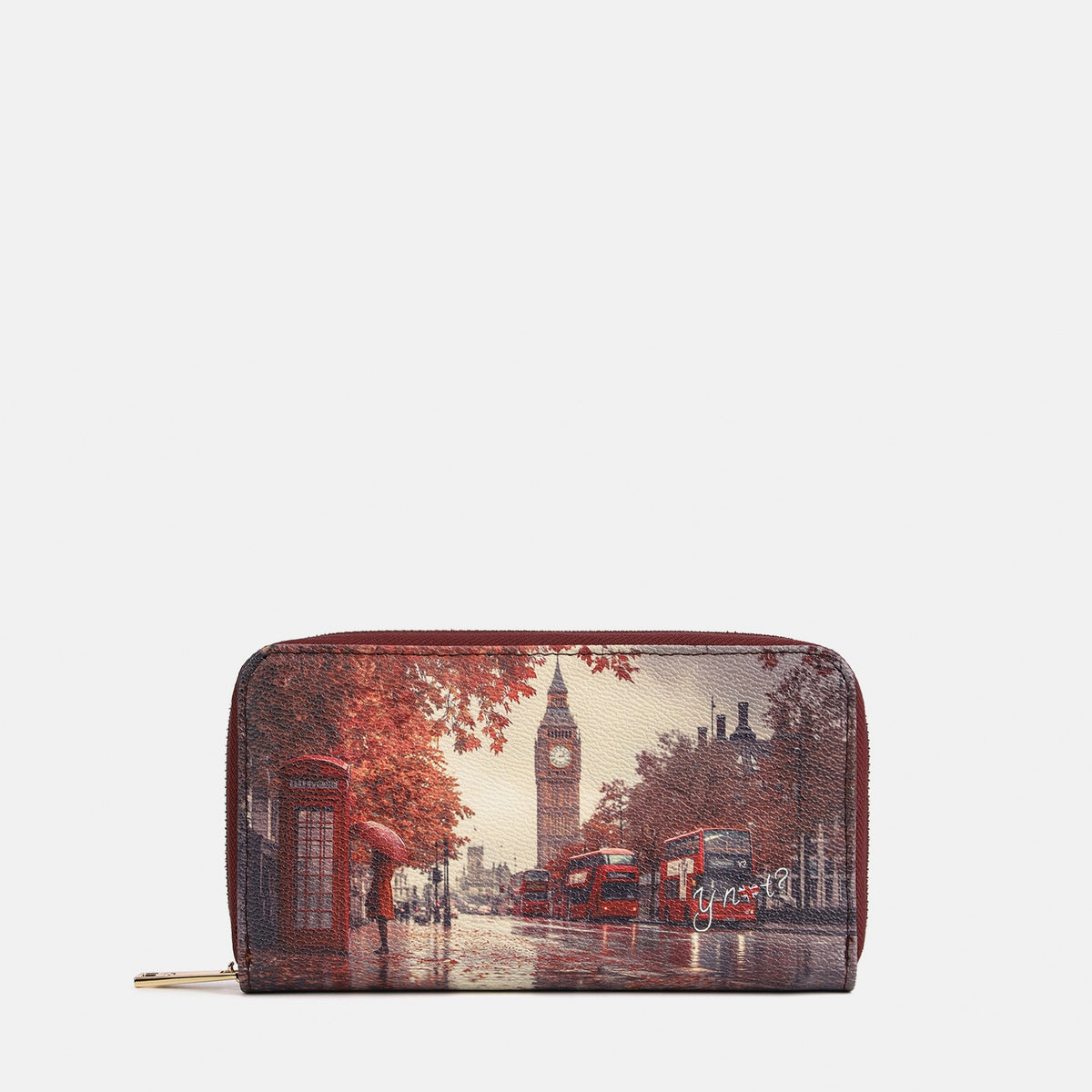 Y-not wallet portafogli da donna bordeaux