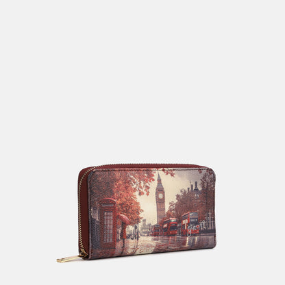 Y-not wallet portafogli da donna bordeaux