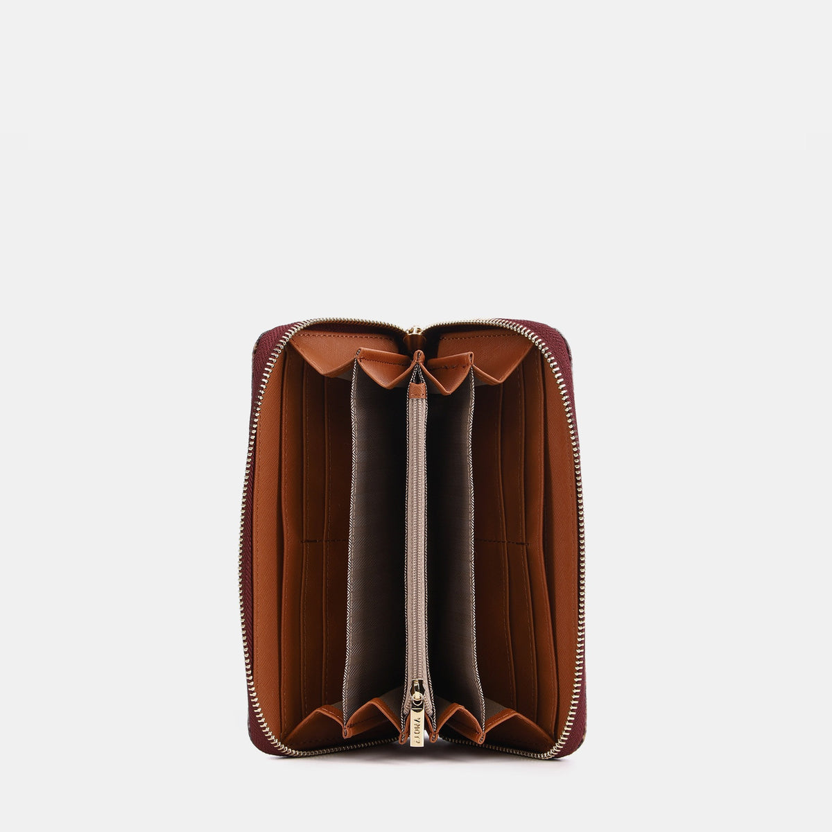 Y-not wallet portafogli da donna bordeaux