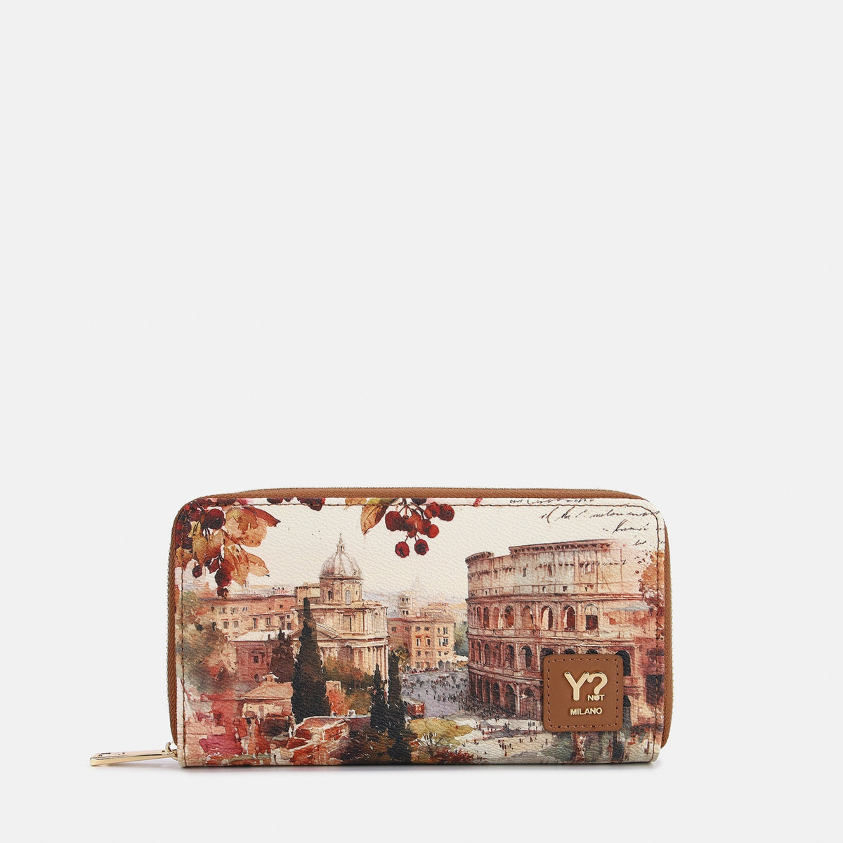 Y-not wallet portafogli da donna taupe