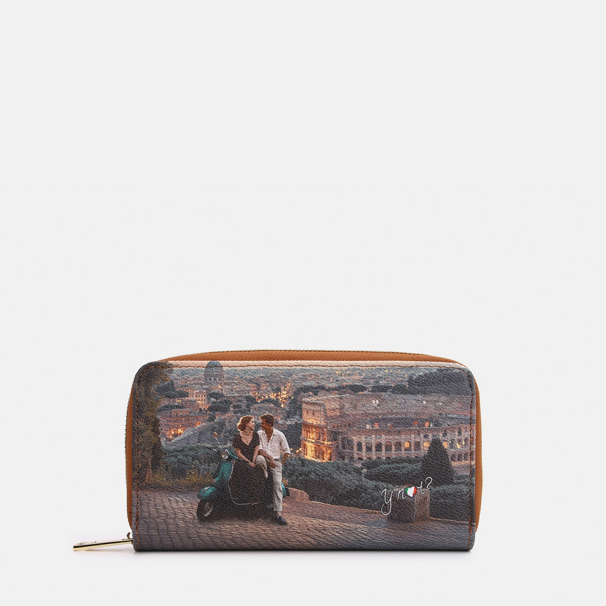 Y-not wallet portafogli da donna taupe
