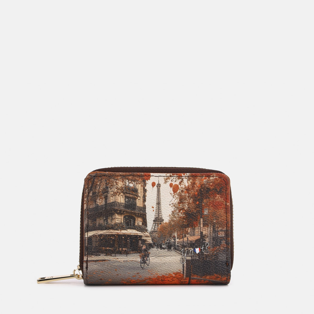 Y-not wallet portafogli da donna marrone