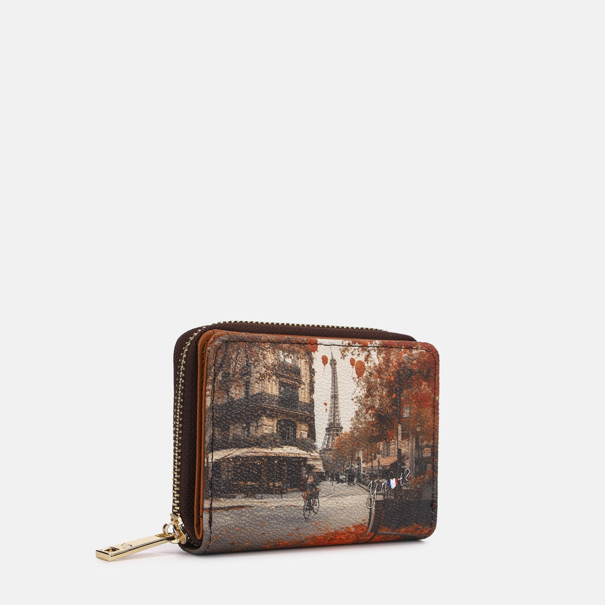 Y-not wallet portafogli da donna marrone