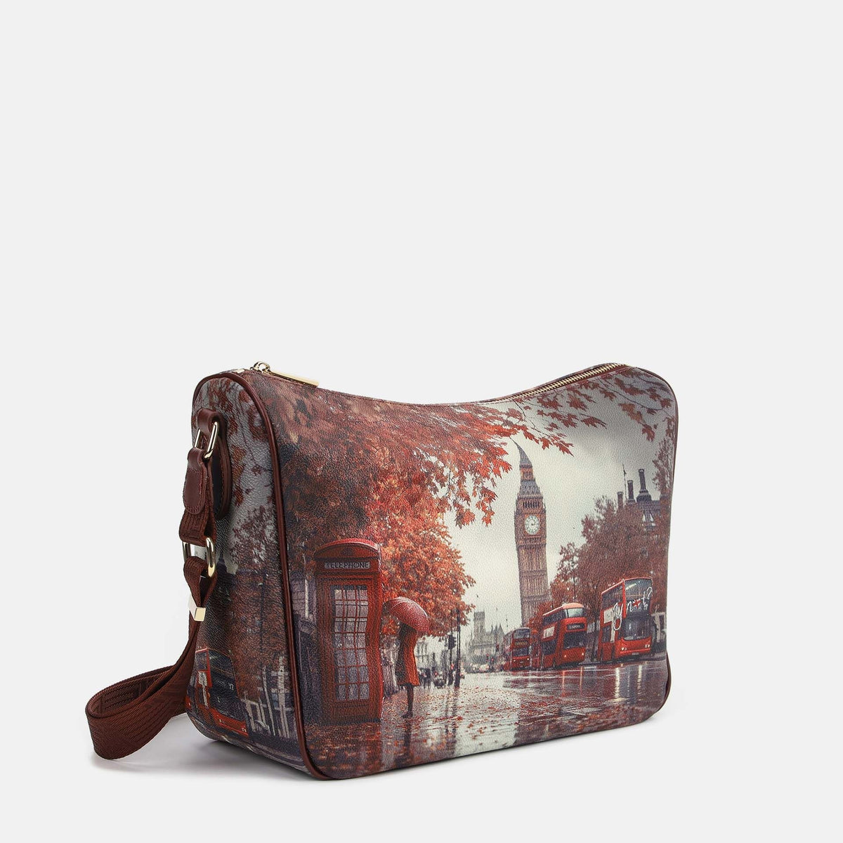 Y-not shoulder bag borsa da unisex bordeaux