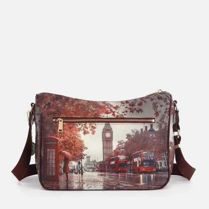 Y-not shoulder bag borsa da unisex bordeaux