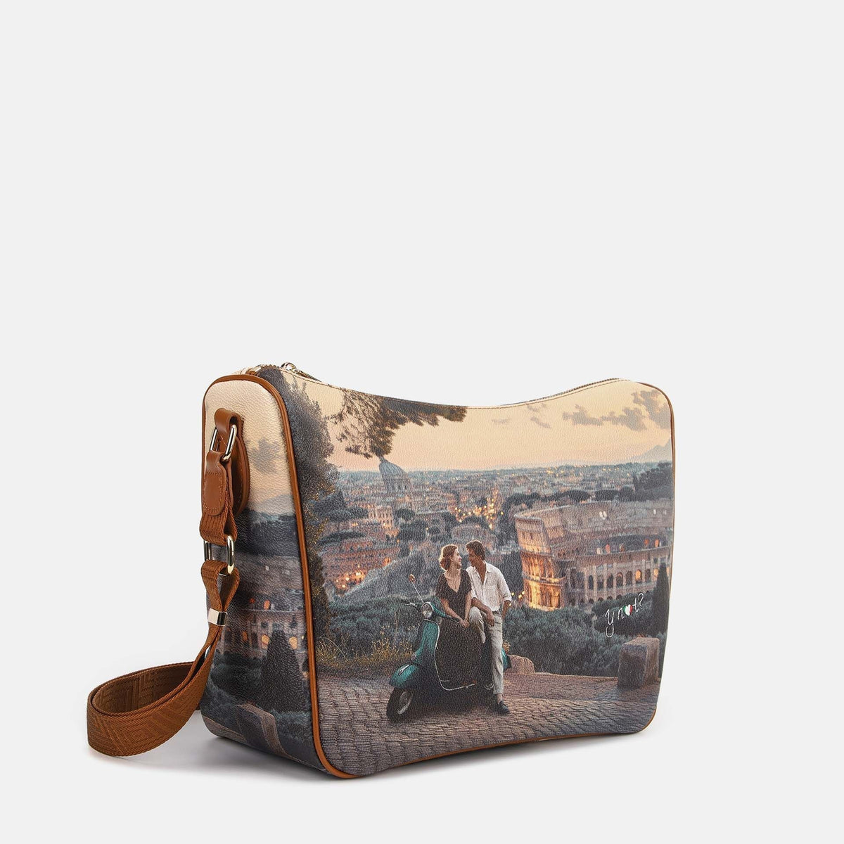 Y-not shoulder bag borsa da unisex taupe